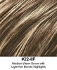 Style #BFM-301 - Instant Soft Layered Medium Length Pre-Curled Hair Extension with Hidden Medium Butterfly Clip.