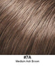 Style #HBT-XTRA - Extra LARGE Coverage Hair -B-Tweenz integration Hairpiece Made of Kanekalon fiber; base 5" x 5"