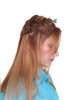 Style #EZ-16H - Easy Streaks- 16" Human Hair Mini Spot Filler/color highlighter on snap comb clip