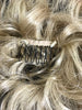 Style #103 - HAIR SCRUNCHIE - softly pre-curled foxtail wrap, has new secure attachment options!