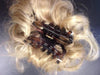 Style #103 - HAIR SCRUNCHIE - softly pre-curled foxtail wrap, has new secure attachment options!