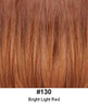 Style #295 - Soft to Med Pre Curled medium length Hair Extension on Banana Comb Clip.