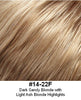 Style #HBT-XTRA - Extra LARGE Coverage Hair -B-Tweenz integration Hairpiece Made of Kanekalon fiber; base 5" x 5"