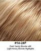 Style #267H - 3/4 (no nape) Demi-Cap "TOPPER"; Maximum Coverage unit before a wig, 16" Long HUMAN HAIR w/mono top!