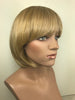 Style #187 S  Shorter "Bob" page boy hair cut wig style with Sweeping Bangs