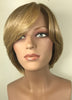 Style #187 S  Shorter "Bob" page boy hair cut wig style with Sweeping Bangs