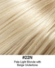 Style #211 - Mini Wiglet for filler and or chignons; thin skin like base, soft Kanekalon pre-curled hair.