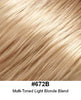 Style #EZ-16H - Easy Streaks- 16" Human Hair Mini Spot Filler/color highlighter on snap comb clip