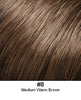 Style #281 - Long S-Wave & Round Roller Set Ponytail on Wing Combs