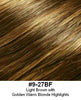 Style #HBT-11x18 HB - 30% Human Hair + 70% Fiber Blend 18" Temple to Temple "Wrap-A-Round" Extension