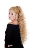 Style #264 -Pony Express' Longest Hair Extension featuring lots of wavy curls, made with Kanekalon fibers!